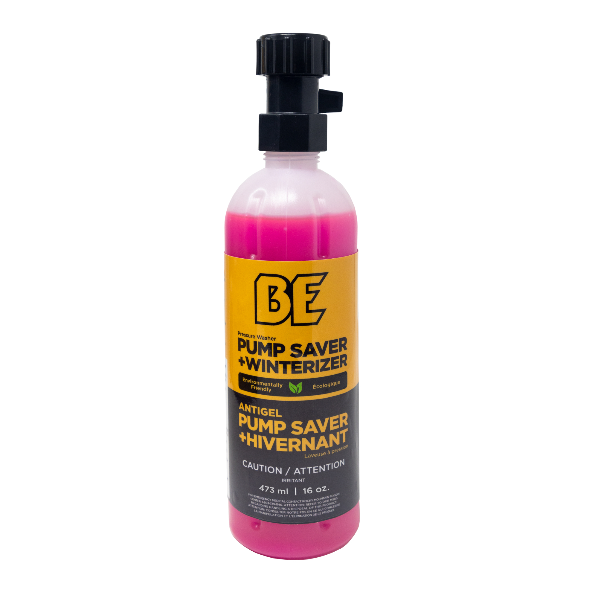 BE Power Equipment Pressure Washer Pump Saver and Winterizer — Prevents Freezing, Lubricates Seals, Model# 85.490.046